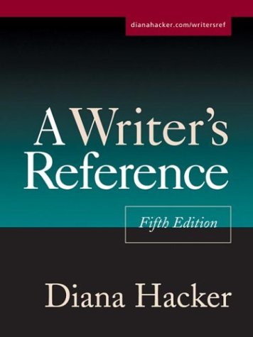 A Writer s Reference, Fifth Edition