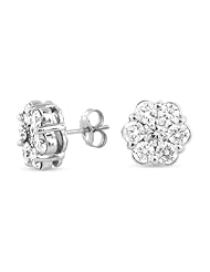 2.76ct tw Diamond Cluster Pendant set in 14k Gold
