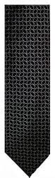 Men's Nautica Neck Tie Black, Silver & Blue