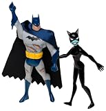 Batman The Animated Series Action Figure 2-Pack Battle Scars Batman Vs. Catwoman