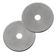 Fiskars 95417097 28mm Rotary Straight Blade Twin-Pack