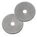 Fiskars 95417097 28mm Rotary Straight Blade Twin-Pack