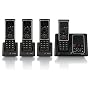 BT Verve 450 DECT Digital Cordless Telephone and Answering Machine - Black (Quad)
