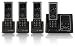 BT Verve 450 DECT Digital Cordless Telephone and Answering Machine - Black (Quad)