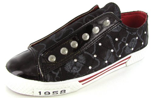 Christian Audigier Satin Quilt Womens Sneakers Shoes product image