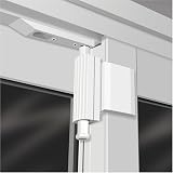 White Door Guardian Patio Door Lock