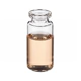Wheaton 223686 Serum Tubing Vial 10mL, Clear Borosilicate Glass, Mouth Dimensions: 13mm ID x 20mm OD, Bottle Dimensions: 24mm Diameter x 50mm Height (Case of 144)