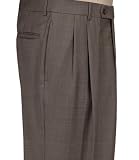 Traveler's Collection Pleated Trousers Big or Tall