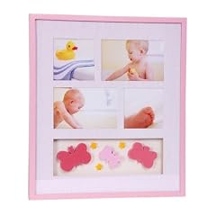 Holz-Bilderrahmen ROSA von HENZO - Baby Fotorahmen - Rahmen f�r 4 Bilder