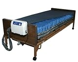 Drive Medical 14029 Med Aire Plus 8 Inch Low Air Loss Pump and Mattress Replacement System with APP