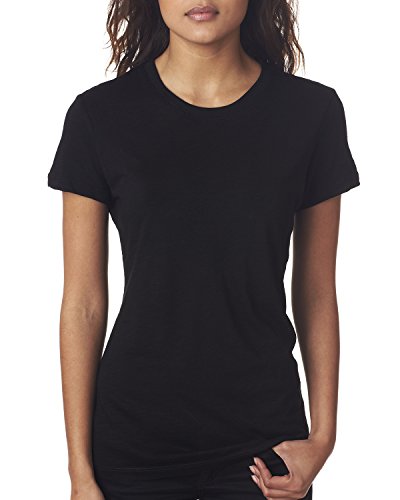 Ladies Short Sleeve Slub T-Shirt