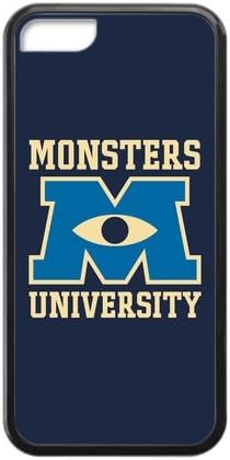 FUNKYCAT Custom Case Monsters University Logo Durable Protection Cover Case for iPhone 5c