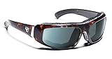 7eye Bali Photochromic Sunglasses, Dark Tortoise Frame, Day Night Eclypse Lens, Medium/Large