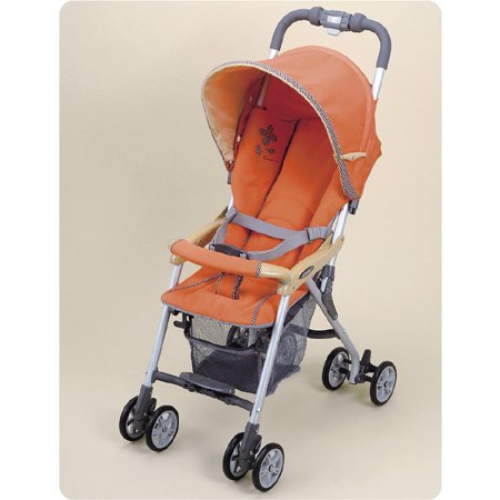111348 Ｂ型コンパクト　ＧＴ?１ - オレンジ　コンビ ベビーカー画像