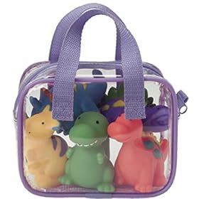 Bath Squirters - Dinos In Bag by Alex