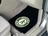 Oakland Athletics universal fit Carpet 2 Pc Car Floor Mat (Rug)