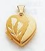 14kt Gold Heart Locket - XL252