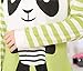 VENTELAN Women Pajamas Cute Christmas Bear Sleepwear Long Sleeve Stripes Loungewear