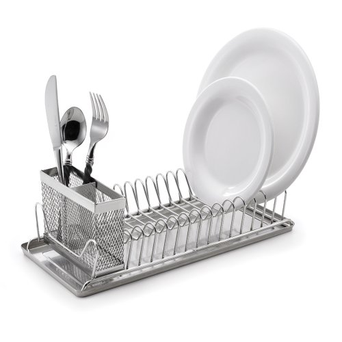 Childrens Toyshop  Kitchen & Housewares : Polder 6115-75 18/8 Stainless Steel Compact Dish Rack