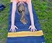 bengal13 - Barefoot Yoga Mysore Practice Yoga Rug Bengal Blue