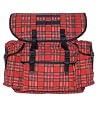 BW Rucksack Tasche kariert