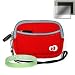 NIKON COOLPIX RED Mini Glove Bag Carrying Sleeve For Slim Canon Digital Camera and Camera Accessories: models Coolpix SD1100IS , Cool pix S630 , S710, S610C, S610, S600, S560, S550, S520, S210, S220, S60, S52C!!!