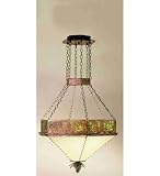 31W Hexagon Pine Cone Inverted Pendant
