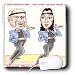 Search : Londons Times Funny Panel Hollywood Cartoons - Sharon Cher Alike - Mouse Pads