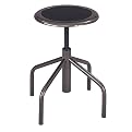 Diesel Leather Industrial Stool- Black
