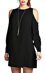 Cocktail Knee Length Long Sleeves Off the Shoulder General Print Illusion Polyester Bodycon Dress/Club Dress/Prom Dress/Party Dress/Mini Dress 