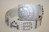 inhabitant(インハビタント) ベルト「IHMA6911 09HS BELT」WT サイズSの画像