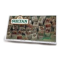 Sultan Turkish Delight (Loukoumi) Pistachio 1 lbs box