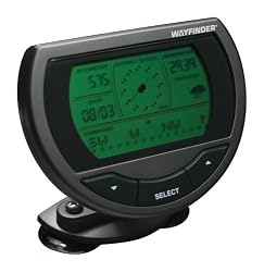 Wayfinder Digital Vehicle Compass with Barometer and Altimeter