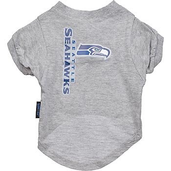 Hunter Seattle Seahawks Team Pet T-Shirt Medium
