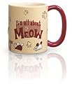 Perfect Petigree It's all about Meow Ceramic Cat Mug