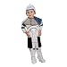 Rubie's Costume Co Star Wars Clone Wars Romper And Headpiece Clone Trooper Captain Rex, Rex Print, 0 - 6 Months