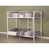 Walker Edison Sunrise Twin/Twin Bunk Bed By Walker Edison,white
