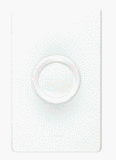 Lutron D-600PH-DK Push On-Off Dimmer Control