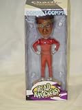 Charlie and the Chocolate Factory Red Oompa Loompa Head Knocker Neca Bobble Head Handpainted CHARred