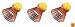 Pro Performance Speedminton 3pk Fun Speeders