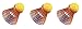 Pro Performance Speedminton 3pk Fun Speeders