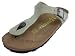 Birkenstock Gizeh Suede Sandal,Desert Sage Suede,37 N EU