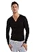 4-rth Thermal V-neck Long Sleeve Henley
