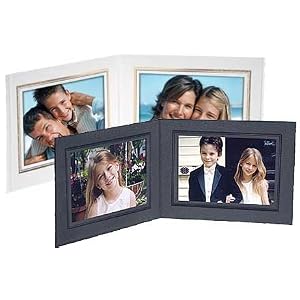 Double-View-Folder-w-Foil-Border-6x4-Horizontal-25-Pack-