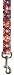 Perri's Tattoo Johnny Leather Leash with Hi-res Vinyl Imaging, Shaded Stars, 4-Feet