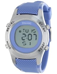 Spalding Womens SP4000-022 The Grip Textured Blue Strap Digital Watch