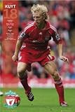 Liverpool FC - Dirk Kuyt Action Poster