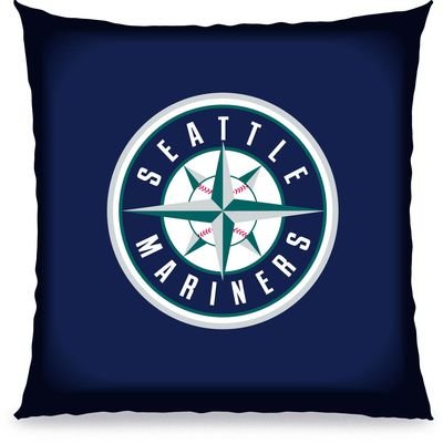 Buy MLB Baseball 27 Floor Pillow Seattle Mariners - Team Sports Fan Shop Merchandise by Biederlack