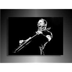 "METALLICA" - James Hetfield Kunstdruck Deko Bild 100x70cm k. Musik Poster Cd DvD. - Weitere Wandbilder, Pop Art Kunstdrucke, Bilder zu Musik Stars, Bands finden Sie bei Leinwandbilder org - Alle Bilder fertig gerahmt mit Keilrahmen!!