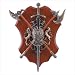 Sword And Axe Display - 1 set